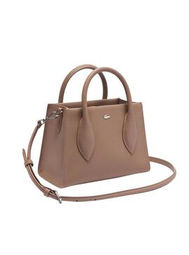 Borsa Handle Daily Lacoste Camello per donna