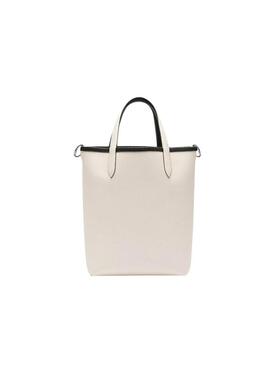 Borsa Lacoste Anna Vertical Nero e Bianco per donna