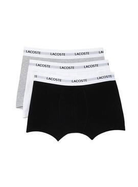 Pacco di Boxer Lacoste Colori Neutri per uomo