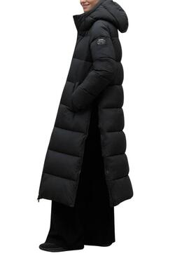 Cappotto Ecoalf Binaiaalf Nero per donna