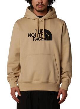 Felpa The North Face Drew Peak Beiga per uomo