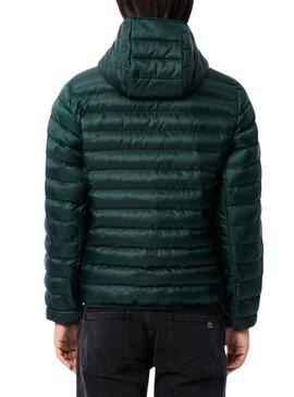 Giacca Padded Lacoste Basic Verde per uomo