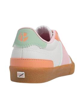 Sneakers Pepe Jeans Kenton Muse Marroni per bambina