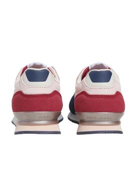 Sneakers Pepe Jeans London Colors Blu per bambina