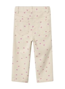 Jeans Name It Rose Estate Cuore per bambina