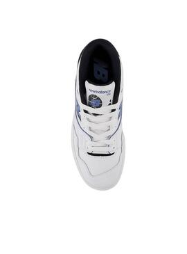 Sneakers New Balance BB550 Bianche e Blu