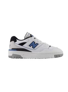 Sneakers New Balance BB550 Bianche e Blu