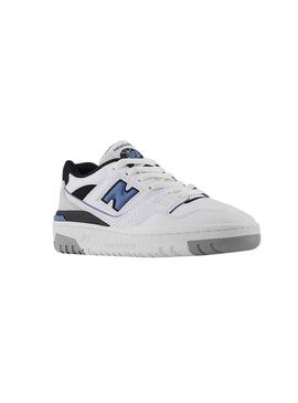 Sneakers New Balance BB550 Bianche e Blu