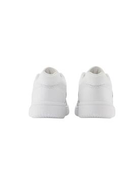 Sneakers New Balance B480 Bianche per bambina e bambino