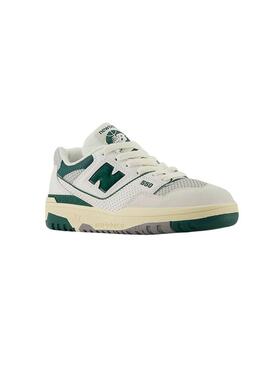 Sneakers New Balance B550 Verdi e Bianche