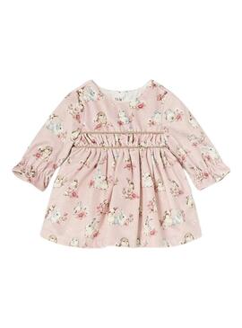 Abito Mayoral Cottontails Rosa per bambina