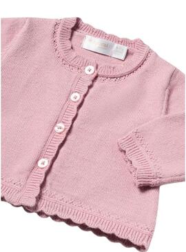 Set Tricot Tre Pezzi per neonata