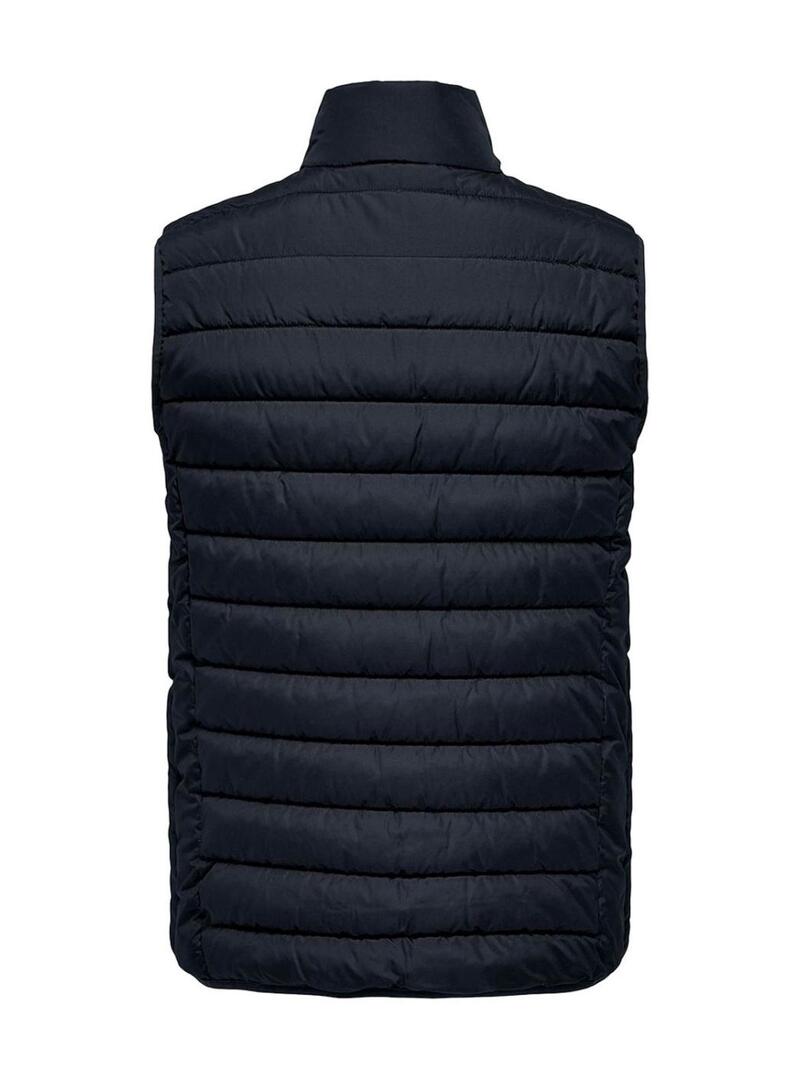 Gilet Only and Sons Brody Blu navy per uomo