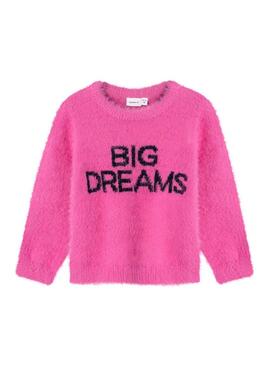 Maglione Name It Nelise Rosa per bambina