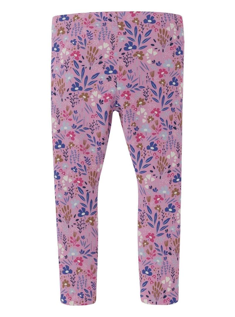 Leggings Name It Nirianne Blooming Rosa per bambina