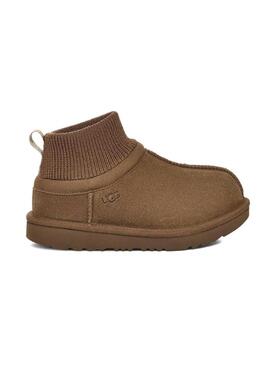 Stivali UGG Ultra Stretch Marrone per bambino e bambina