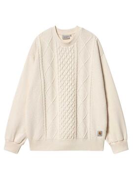 Maglione Carhartt Tridon beige per uomo