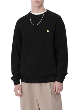 Maglione Carhartt Chane Nero per uomo