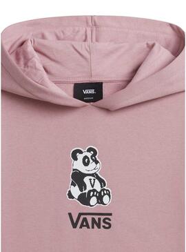 Felpa Vans Panda Rosa per ragazze