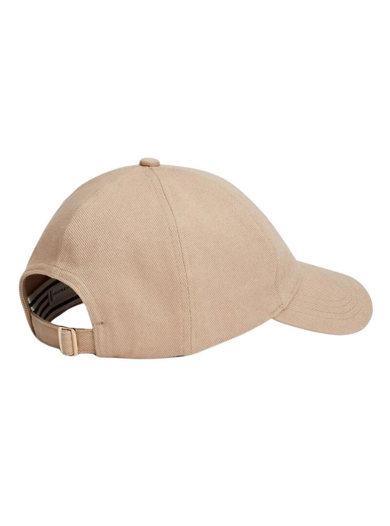 Cappello Tommy Hilfiger TH beige per donna