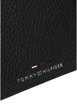 Portafoglio Tommy Hilfiger Premium in pelle nera per uomo