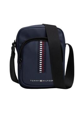 Borsa Tommy Hilfiger Reporter Corporate blu navy per uomo