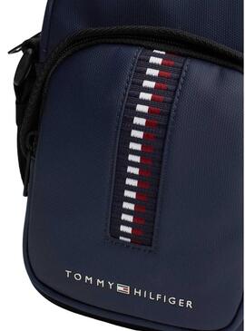 Borsa Tommy Hilfiger Reporter Corporate blu navy per uomo