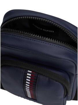 Borsa Tommy Hilfiger Reporter Corporate blu navy per uomo