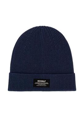 Berretto Ecoalf Wool blu navy per donna e uomo