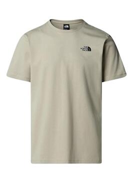 Maglietta The North Face Redbox Graphic beige per uomo