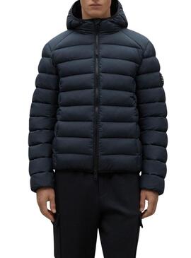 Giubbotto Ecoalf Aspen blu navy per uomo