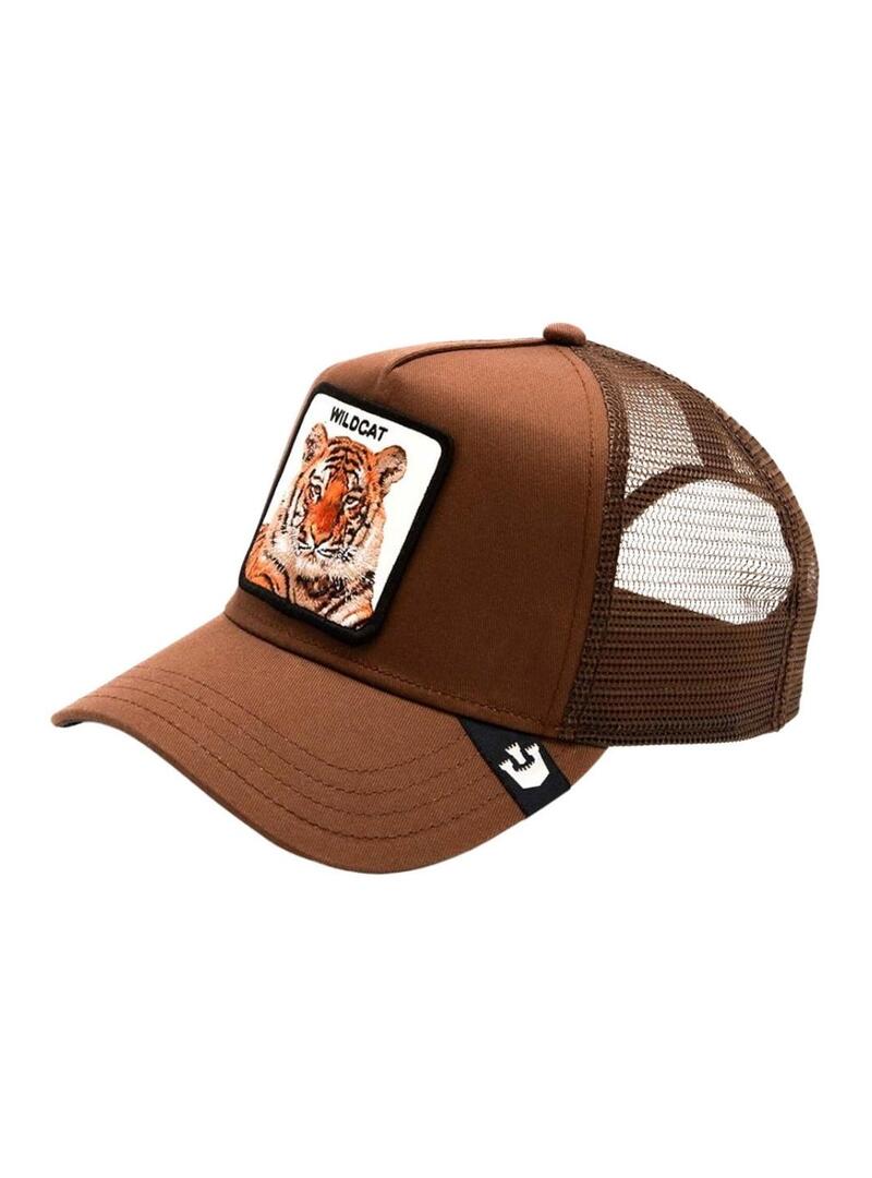 Cappello Goorin Bros The Wildcat Tiger Marrone