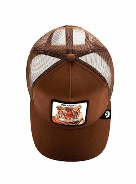 Cappello Goorin Bros The Wildcat Tiger Marrone