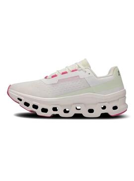 Scarpe On Running Cloudmonster Bianche per donna