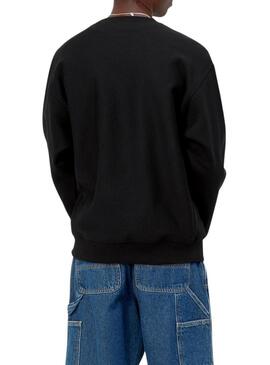 Felpa Carhartt Basic Nera per uomo