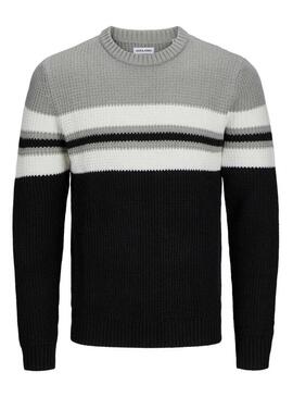 Maglione Jack and Jones Sander Nero per uomo