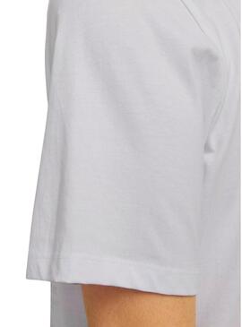 Maglietta Jack and Jones Skull Bianco per uomo