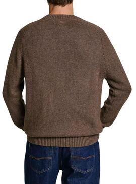 Maglione Pepe Jeans Cred Marrone per uomo