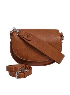 Borsa Pepe Jeans Crisha Marrone per donna