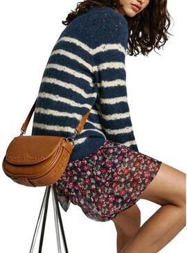 Borsa Pepe Jeans Crisha Marrone per donna