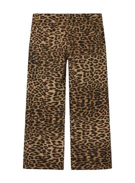 Pantaloni Name It Rose Leopardo per ragazza