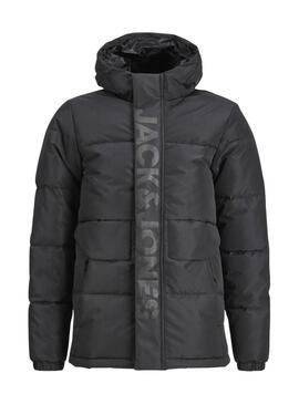 Giacca Jack and Jones Imbottita Nera per ragazzo