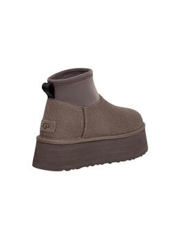 UGG Classic Mini Dipper grigio per donna