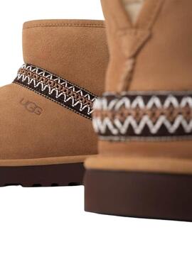 UGG Classic Mini Crescent cammello per donna