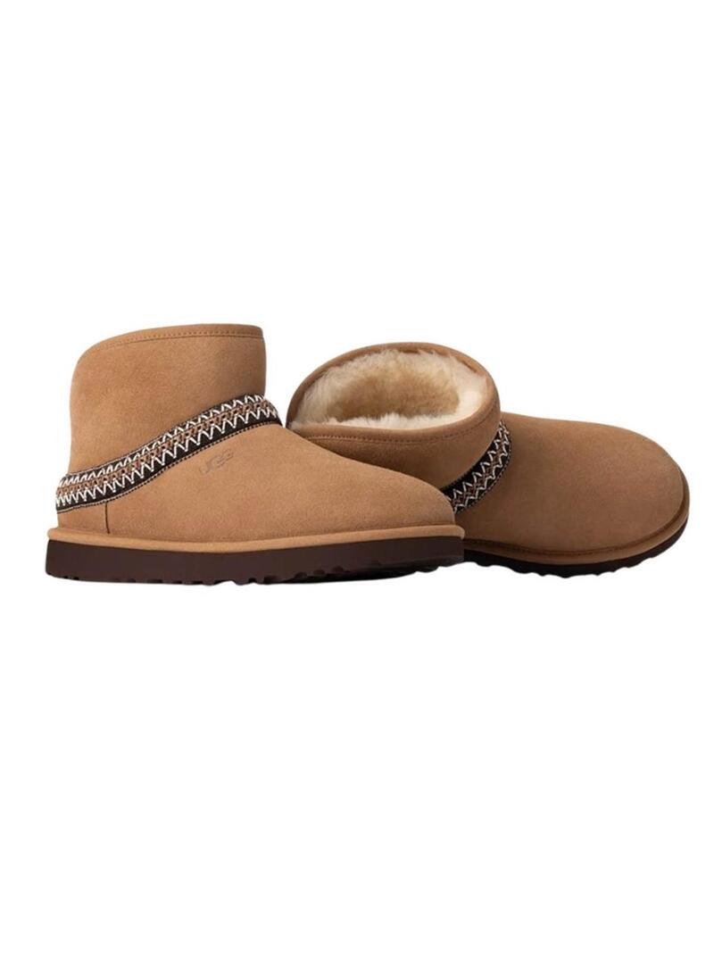 UGG Classic Mini Crescent cammello per donna