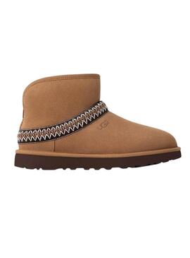 UGG Classic Mini Crescent cammello per donna