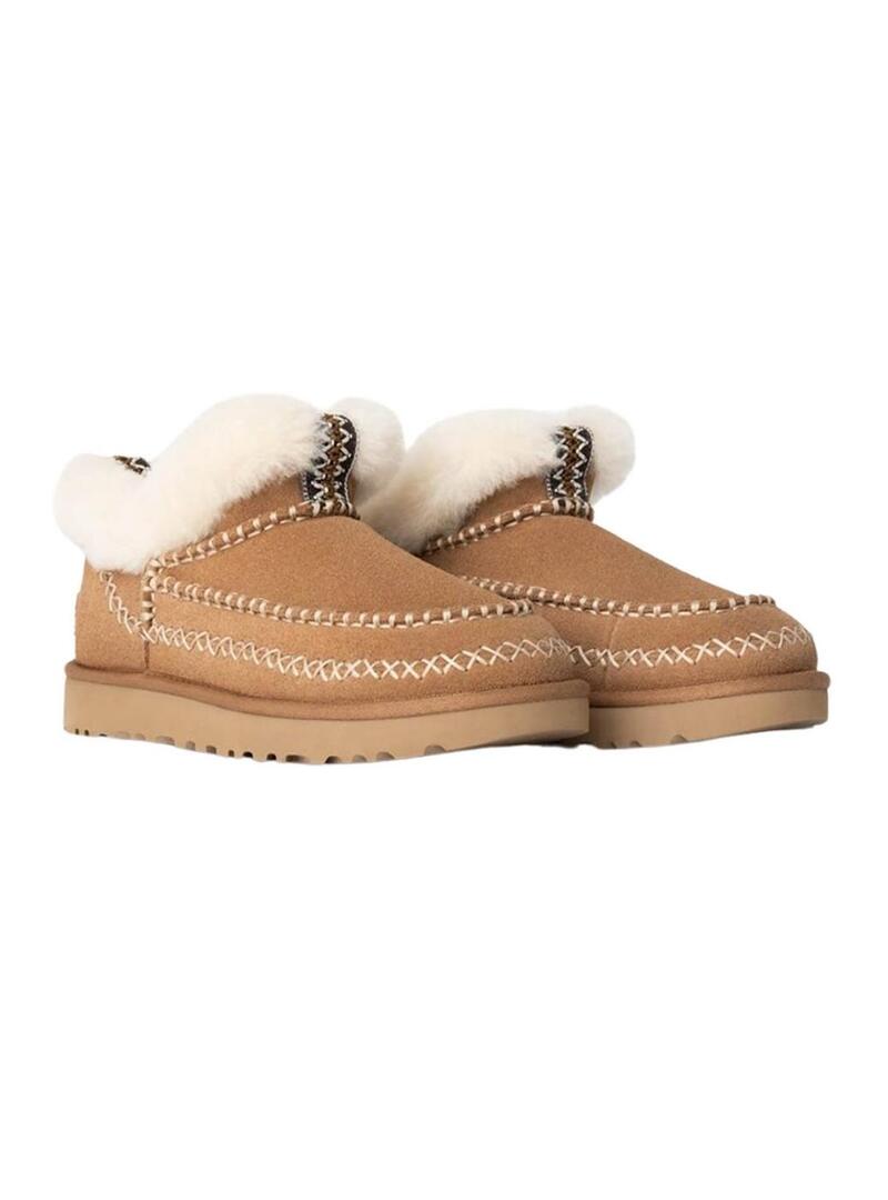 UGG Classic Ultra Mini Alpine cammello per donna