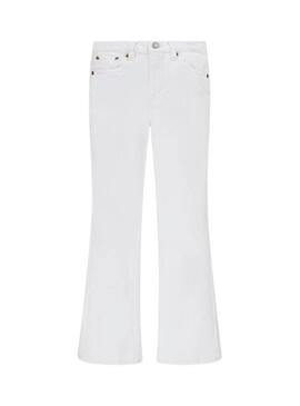 Jeans Levis 726 Flare Bianco per ragazza