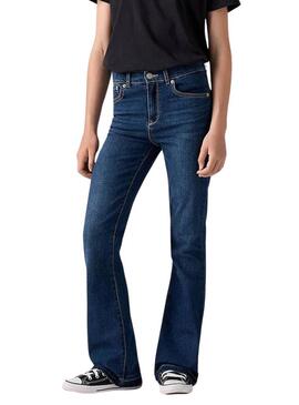 Jeans Levis 726 Flare Blu per ragazza