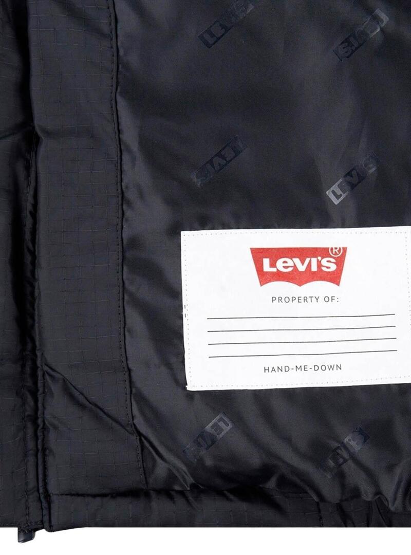 Gilet Levis Imbottito Essential Nero per Bambino